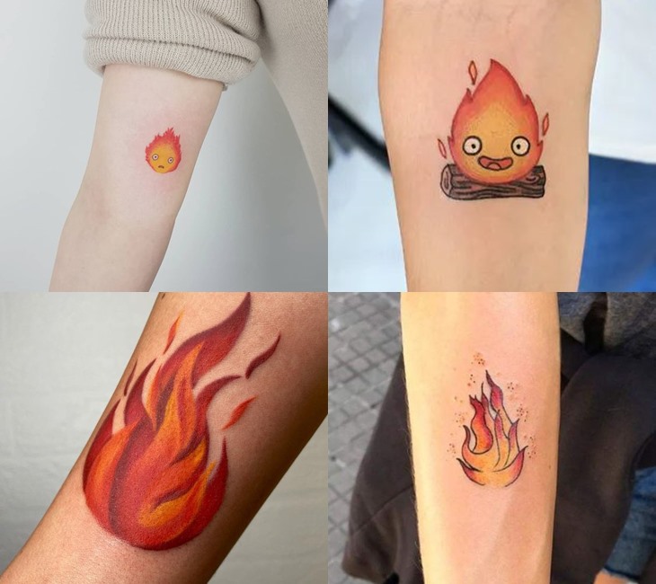 Hình xăm Mệnh Hỏa